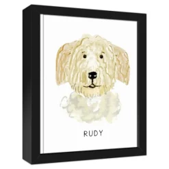 Kirkland's Home Personalized Golden Doodle Canvas Wall Plaque- Wall Quotes & Signs