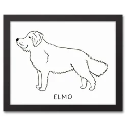 Kirkland's Home Personalized Golden Doodle Framed Wall Plaque- Wall Quotes & Signs