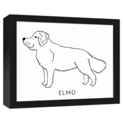 Kirkland's Home Personalized Golden Doodle Framed Wall Plaque- Wall Quotes & Signs