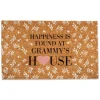 Kirkland's Home Personalized Happiness Found At This House Doormat- Doormats