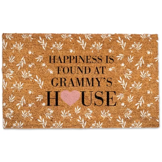 Kirkland's Home Personalized Happiness Found At This House Doormat- Doormats