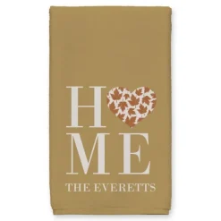 Kirkland's Home Personalized Home With Heart 2-Pc. Harvest Towels- Blankets & Throws