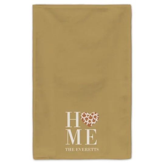 Kirkland's Home Personalized Home With Heart 2-Pc. Harvest Towels- Blankets & Throws