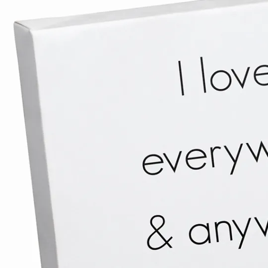 Kirkland's Home Personalized I Love You Everywhere Photo Print- Wall Quotes & Signs