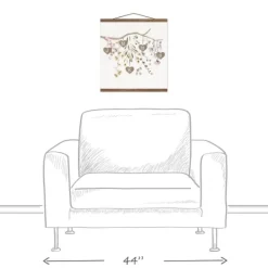 Kirkland's Home Personalized Monogram Tree Branch Teakwood Print- Wall Quotes & Signs