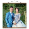 Kirkland's Home Personalized Square Hanging Canvas Wall Plaque- Wall Plaques
