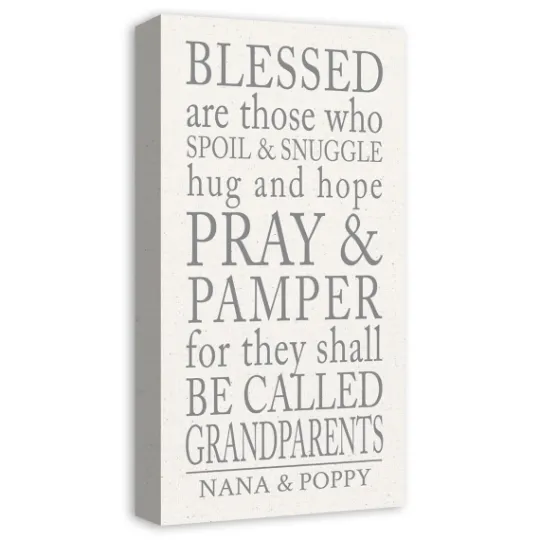 Kirkland's Home Personalized Those Grandparents Canvas Wall Plaque- Wall Quotes & Signs