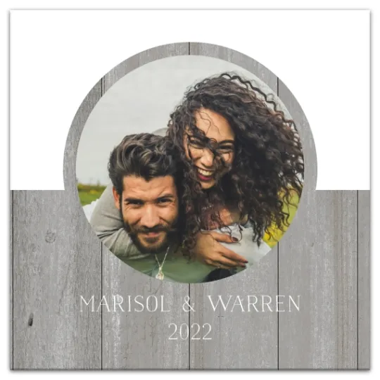 Kirkland's Home Personalized Two Tone Charcoal Plank Wall Plaque- Wall Quotes & Signs