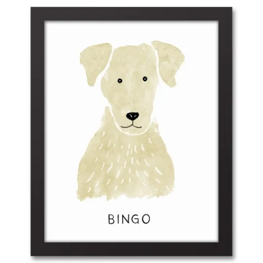 Kirkland's Home Personalized Yellow Labrador Canvas Wall Plaque- Wall Quotes & Signs