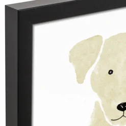 Kirkland's Home Personalized Yellow Labrador Canvas Wall Plaque- Wall Quotes & Signs