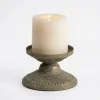 Kirkland's Home Petina Metal Pillar Candle Holder, 4 In.- Candle Holders