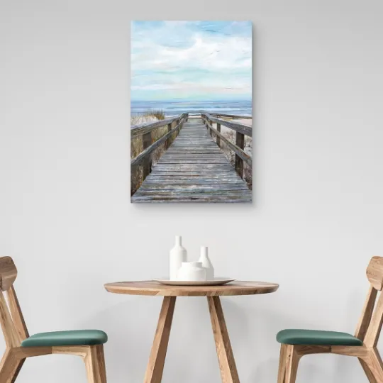 Kirkland's Home Pier Pressure Canvas Art Print- Canvas Art