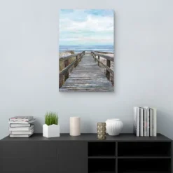 Kirkland's Home Pier Pressure Canvas Art Print- Canvas Art
