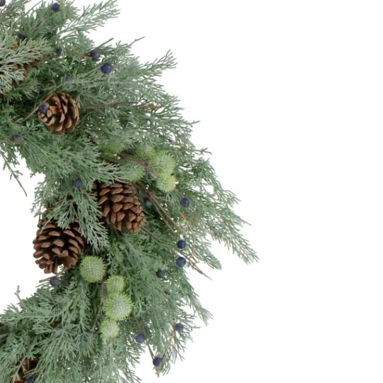Kirkland's Home Pine And Blueberry Wreath- Wreaths