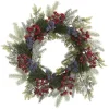 Kirkland's Home Pine And Cedar Branches With Berries Wreath- Wreaths