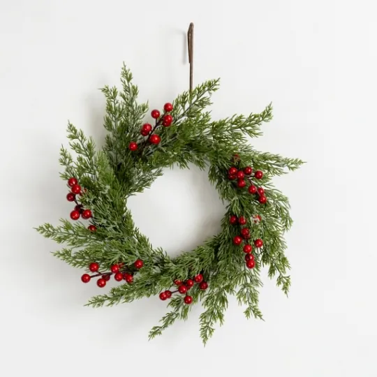 Kirkland's Home Pine And Red Berry Mini Wreath- Wreaths