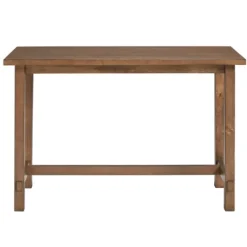 Kirkland's Home Pine Distressed Wooden Desk- Office Furniture