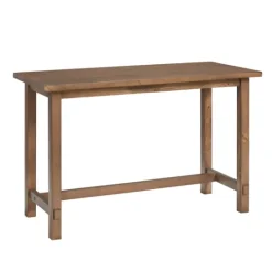 Kirkland's Home Pine Distressed Wooden Desk- Office Furniture