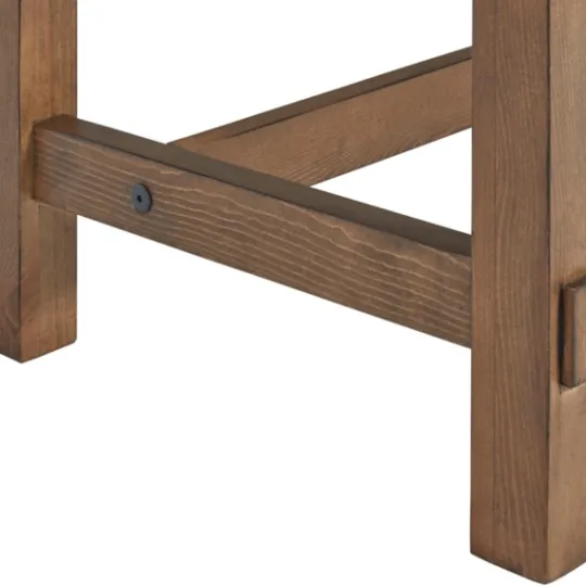 Kirkland's Home Pine Distressed Wooden Desk- Office Furniture
