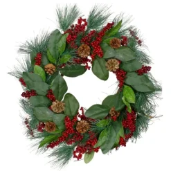 Kirkland's Home Pine Needles And Berries Wreath- Wreaths