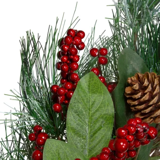 Kirkland's Home Pine Needles And Berries Wreath- Wreaths