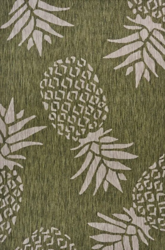 Kirkland's Home Pineapple Indoor/Outdoor Area Rug, 5X7- Outdoor Rugs