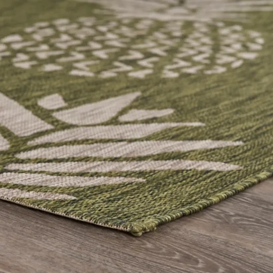 Kirkland's Home Pineapple Indoor/Outdoor Area Rug, 5X7- Outdoor Rugs