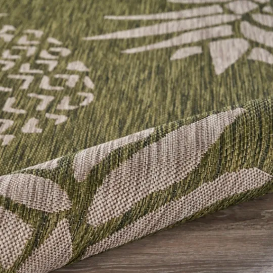 Kirkland's Home Pineapple Indoor/Outdoor Area Rug, 5X7- Outdoor Rugs