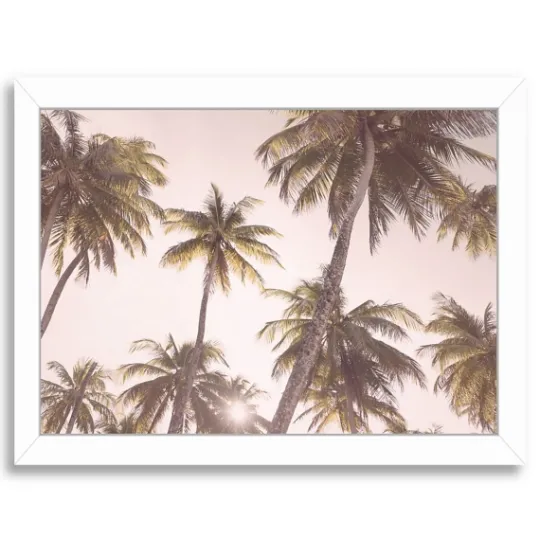 Kirkland's Home Pink Beach Photography Framed Art Prints, Set Of 6- Framed Art