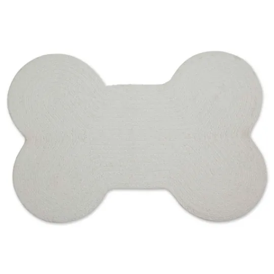 Kirkland's Home Pink Woof Bone Pet Bowl Mat- Kitchen & Floor Mats