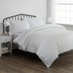 Kirkland's Home Pinstripe 3-Pc. Queen Duvet Cover Set- Duvets