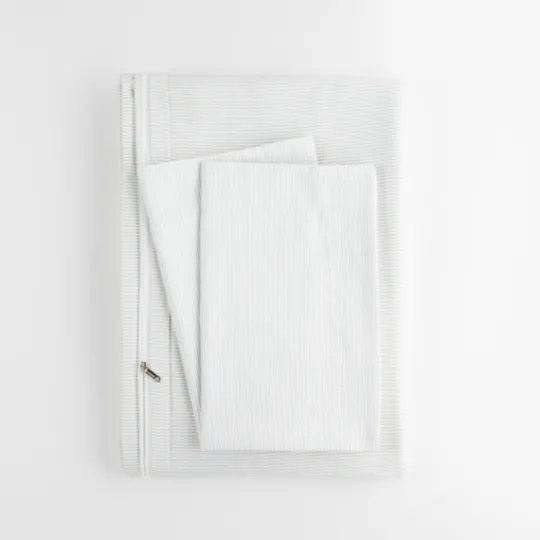 Kirkland's Home Pinstripe 3-Pc. Queen Duvet Cover Set- Duvets