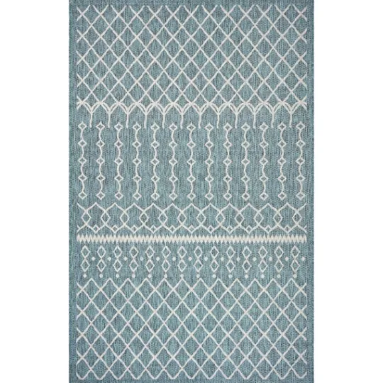 Kirkland's Home Placid Portico Sun Shower Outdoor Area Rug, 7X9- Outdoor Rugs
