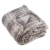 Kirkland's Home Plaid Plush Throw- Blankets & Throws