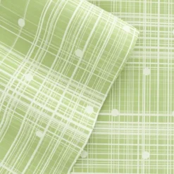 Kirkland's Home Plaid Polka Dot 3-Pc. Twin Sheet Set- Bed Sheets