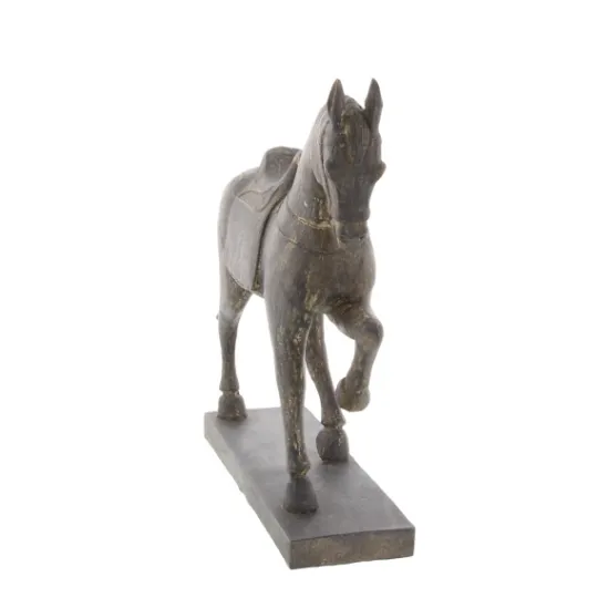 Kirkland's Home Polystone Prancing Horse Statue- Statues & Figurines