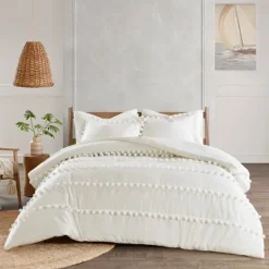 Kirkland's Home Pom Pom California King 3-Pc. Comforter Set- Comforters