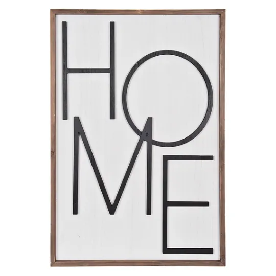 Kirkland's Home Popped Letter Home Plaque- Wall Quotes & Signs