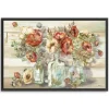 Kirkland's Home Poppies And Eucalyptus Framed Giclee Canvas Print- Canvas Art