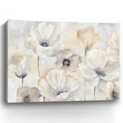 Kirkland's Home Poppy Garden Landscape Canvas Art Print- Canvas Art