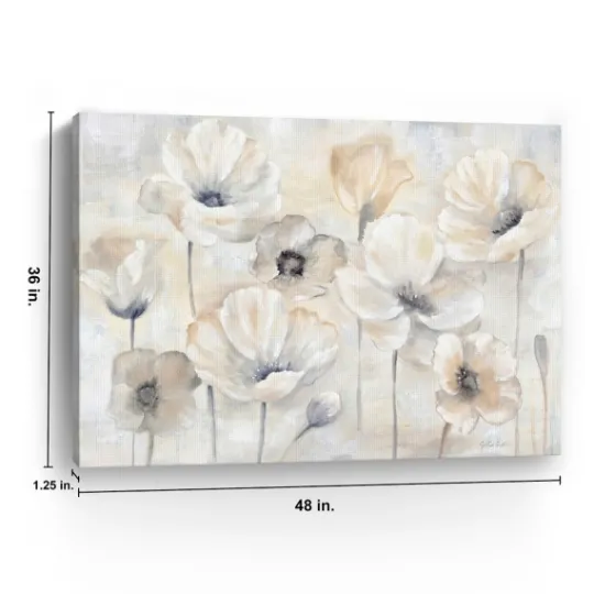 Kirkland's Home Poppy Garden Landscape Canvas Art Print- Canvas Art
