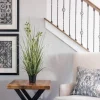 Kirkland's Home Potted Grass With Pomp Balls- Arrangements & Greenery
