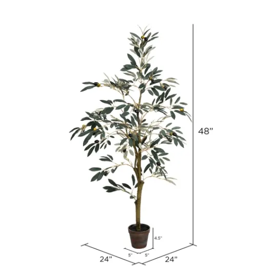 Kirkland's Home Potted Olive Tree, 4 Ft.- Trees & Topiaries
