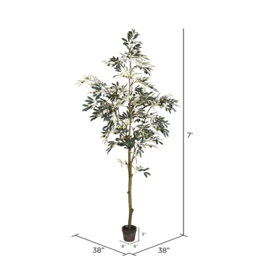 Kirkland's Home Potted Olive Tree, 7 Ft.- Trees & Topiaries