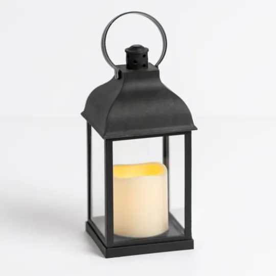Kirkland's Home Pre-Lit Matte Ring Led Lantern- Lanterns