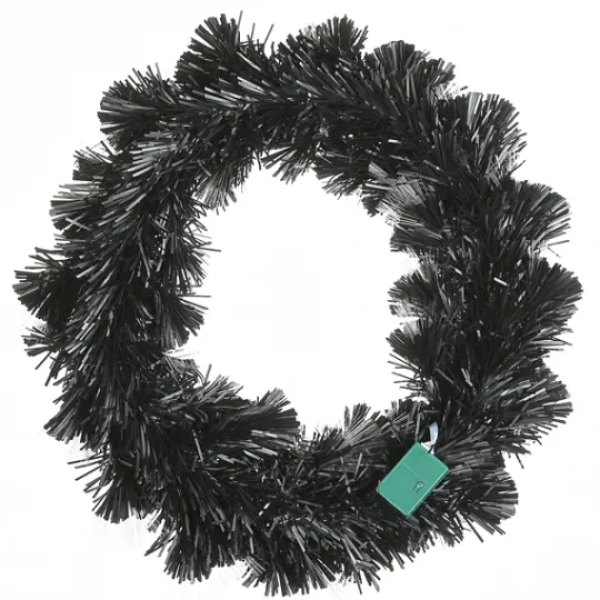 Kirkland's Home Pre-Lit Purple Fiber Optics Halloween Wreaths- Wreaths