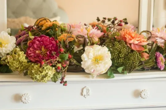 Kirkland's Home Pretty Peony Garden Mix Arrangement- Arrangements & Greenery