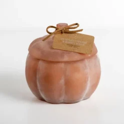 Kirkland's Home Pumpkin Custard & Brown Sugar Jar Candle- Candles