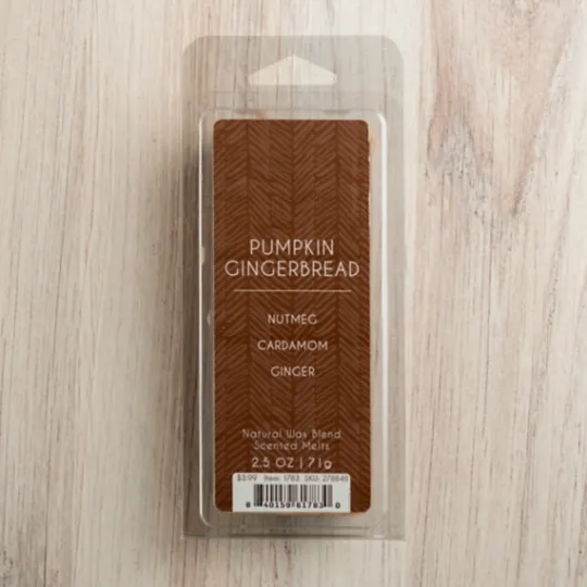 Kirkland's Home Pumpkin Gingerbread Wax Melts- Home Fragrance