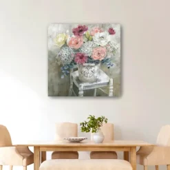 Kirkland's Home Quaint Bouquet Giclee Canvas Art Print, 40X40 In.- Canvas Art
